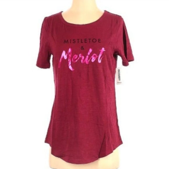 NEW - OLD NAVY - M - Christmas t-shirt - Picture 1 of 2